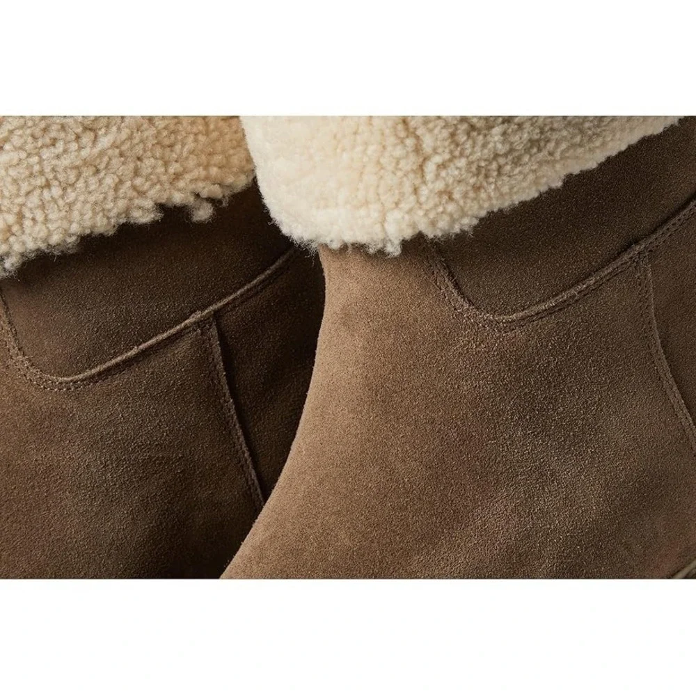 La Canadienne® (Women's 6.5 M) Aaron™ Shearling City Dry Waterproof Boots - $625